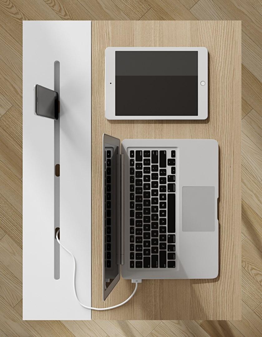 TemaHome Компьютерный шкаф из мдф с ящиками  9003.053719  - Вид №10