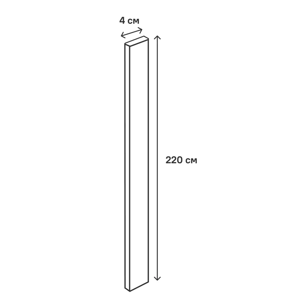 Кухонный карниз Верея 200x4 см KONSENSA ЛДСП цвет коричнево-золотистый STLM-2187018 - Вид №11