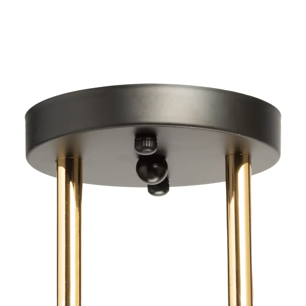 Люстра потолочная Вита 3 лампы 9 м² цвет черный DE CITY STLM-2210979 - Вид №3