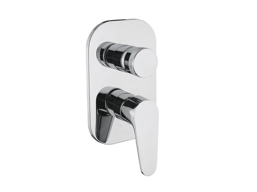 Хромированный латунный смеситель для душа с переключателем Bugnatese Century ARCH-00103132