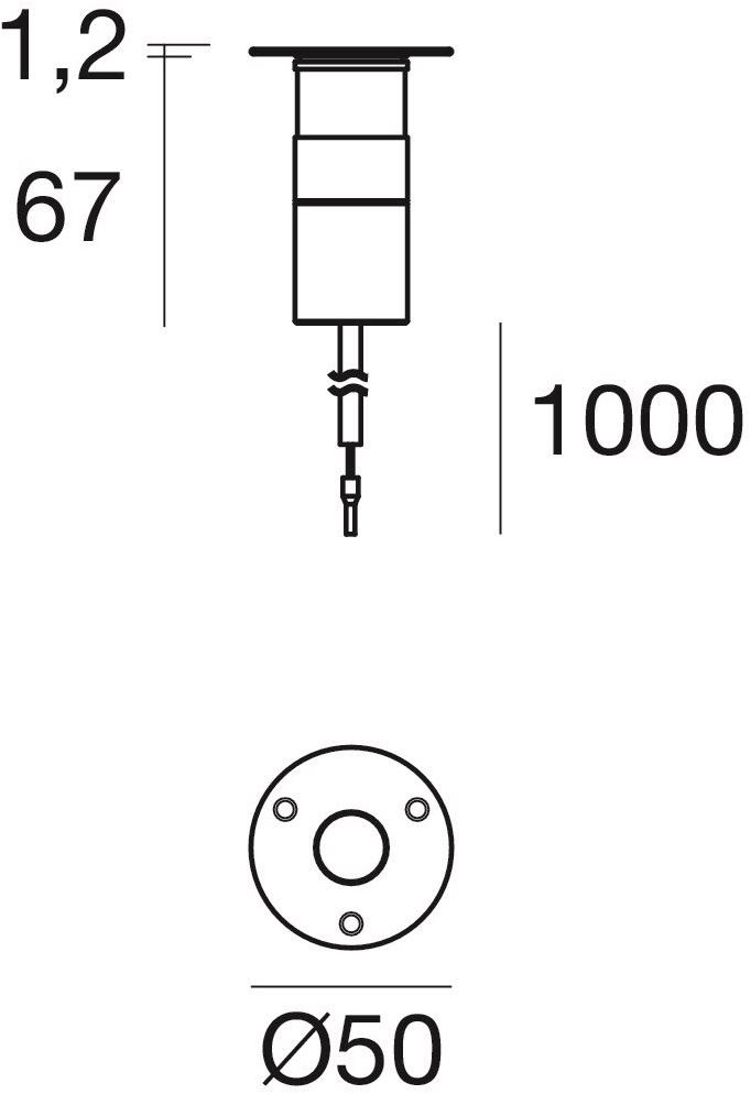 Linea Light Group Встраиваемый алюминиевый светодиодный уличный светильник Suelo sun-id-1459766 - Вид №10
