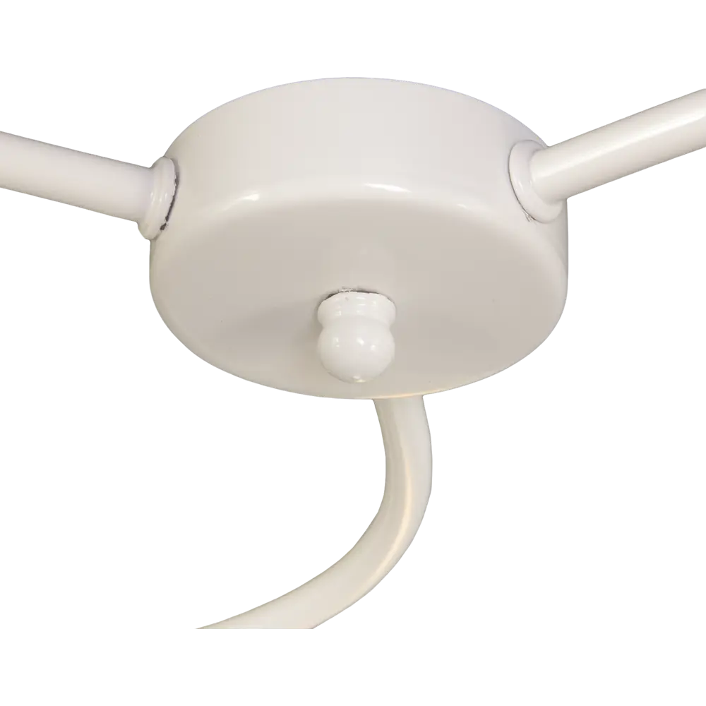 Люстра потолочная Vitaluce Кэтти 3 лампы 9м² Е14 цвет белый глянцевая STLM-2013569 - Вид №5