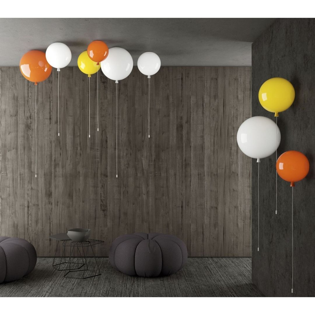 Brokis MEMORY CEILING D250 красный CGC579 потолочный светильник воздушный шар 108492 - Вид №1