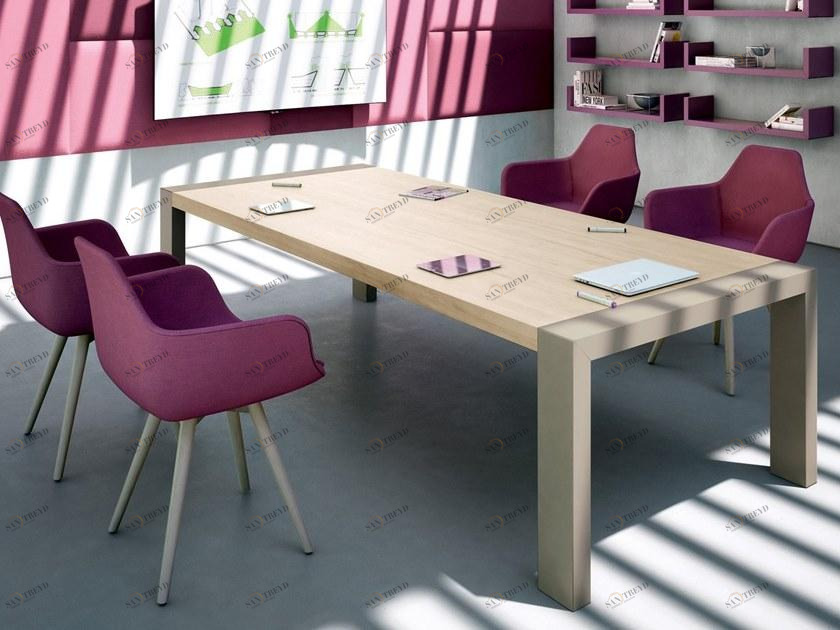 Martex Прямоугольный деревянный стол для переговоров Kyolight sun-id-1492925