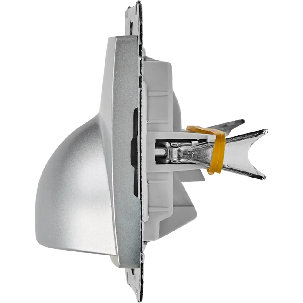 Вывод кабеля встраиваемый Systeme Electric Sedna цвет алюминий STLM-2211652 - Вид №9