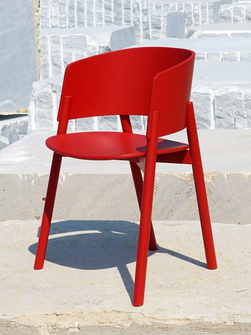 Anesis Стул из массива дерева с подлокотниками  A86  - Вид №10