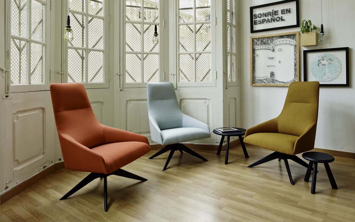 040318 Кресло Andreu World Alya - Вид №1