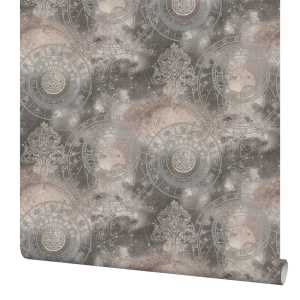 Обои флизелиновые Home Color Zodiac коричневые 1.06 м HC71450-44 82912530 STLM-2050598