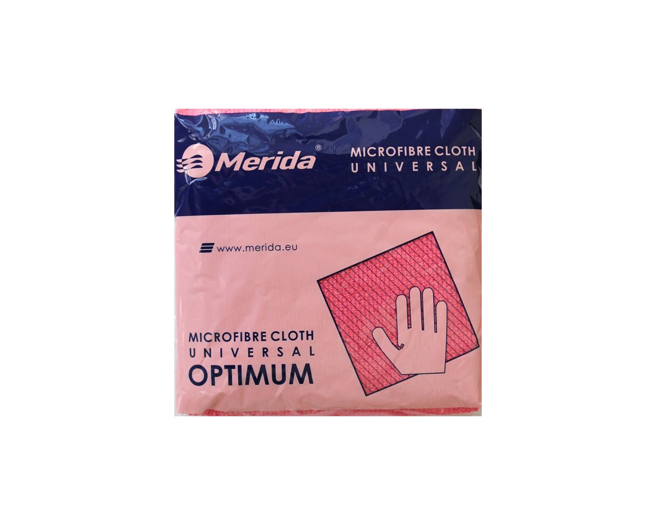 SRL009 Салфетка из микрофибры ОПТИМУМ красная Merida  - Вид №2