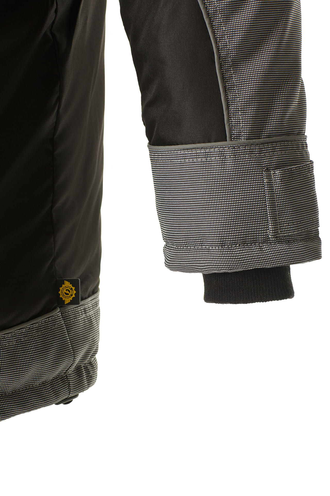 63106 Куртка "Ультра" зимняя черная  Зимняя спецодежда  размер 48-50/182-188  - Вид №6