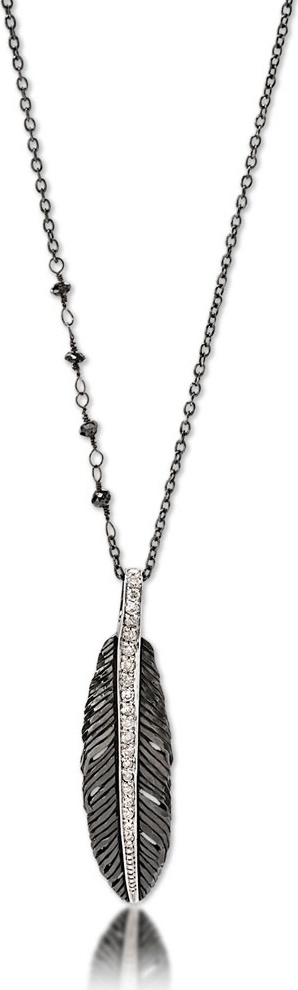 10592448 Michael Aram Подвеска на цепочке "Перо" (серебро, 925пр) Серебро 925 