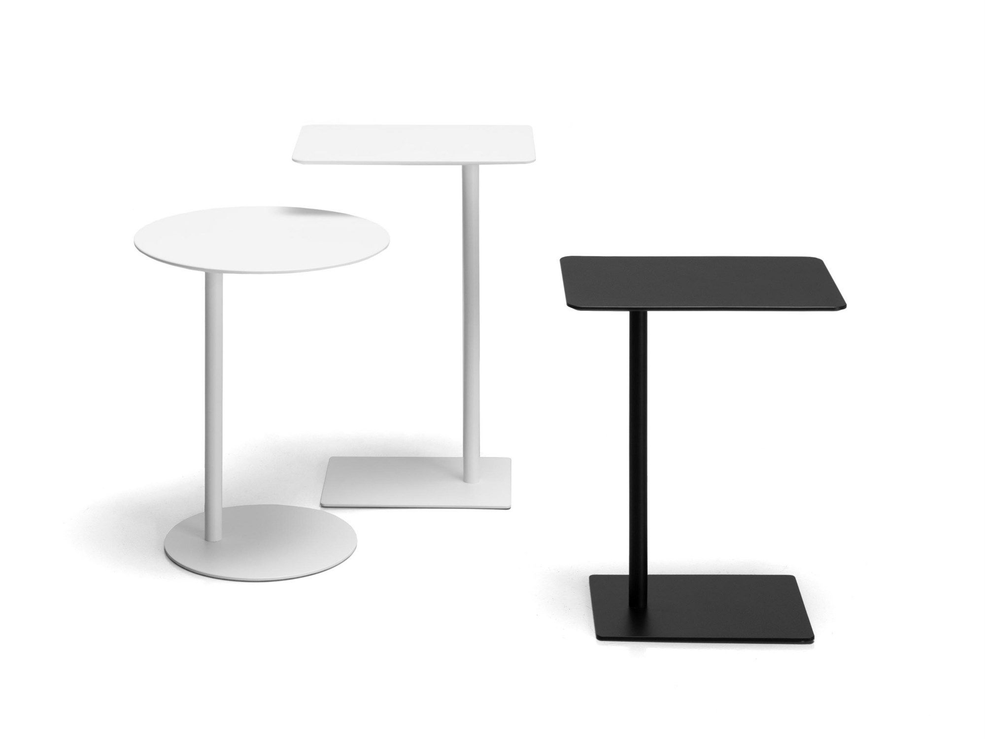 Круглый металлический журнальный столик Kristalia Librio ARCH-00137765 - Вид №1