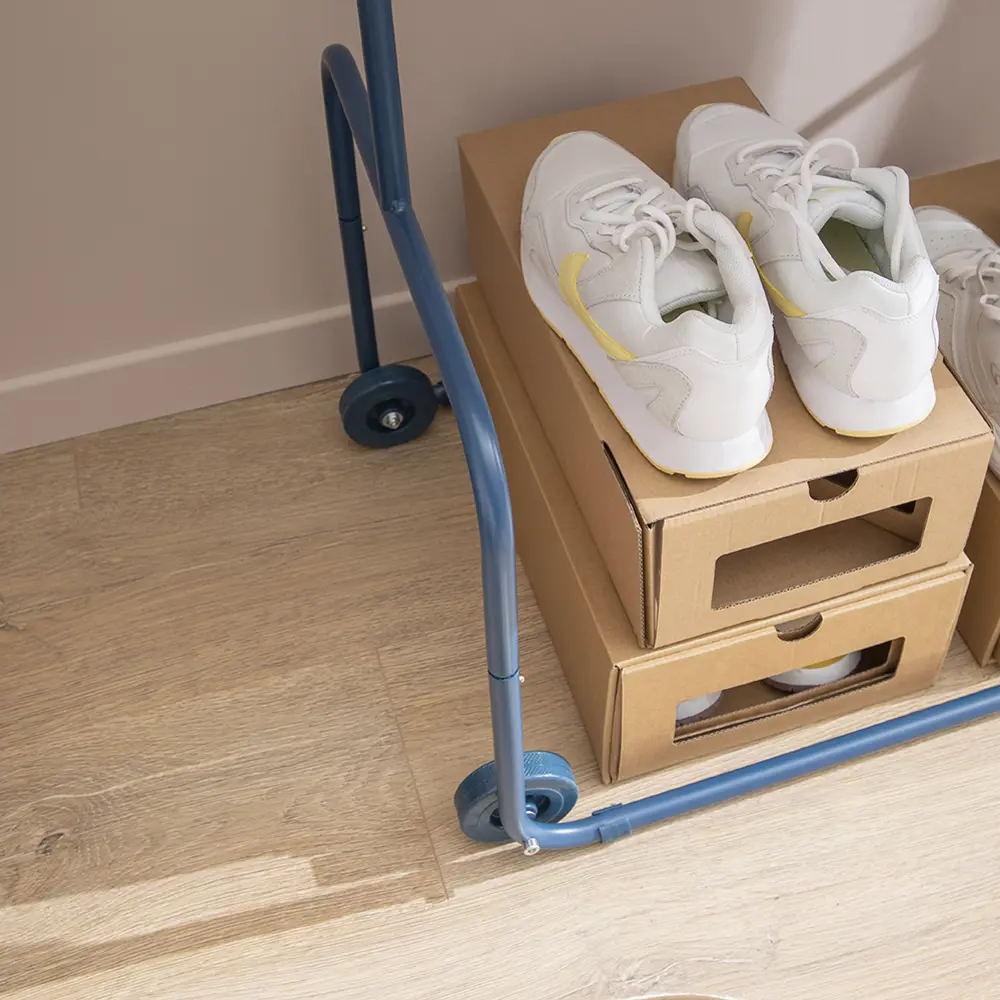 Коробка для обуви Spaceo 21x12x30 см картон 2 шт STLM-2196256 - Вид №5