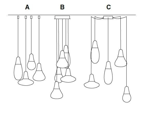 Подвесной светильник из полиэтилена Martinelli Luce CIULIFRULI ARCH-00087790 - Вид №18