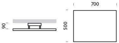 GESSO Потолочный светильник из гипса sun-id-1452875 - Вид №5