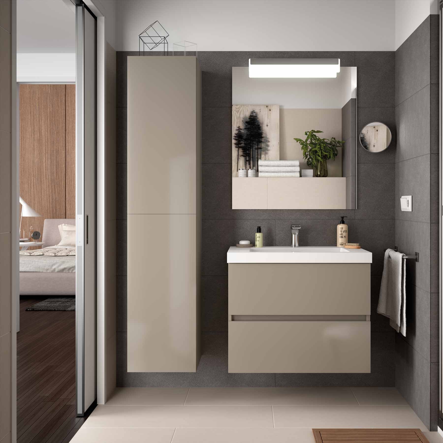 20749 SALGAR Раковина TOSCANA 705 WHITE MINERAL LOAD 705 x 50 x 460 мм - Вид №2