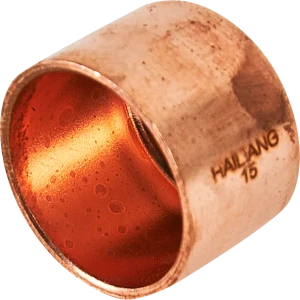 Заглушка Hailiang ø15 мм медь