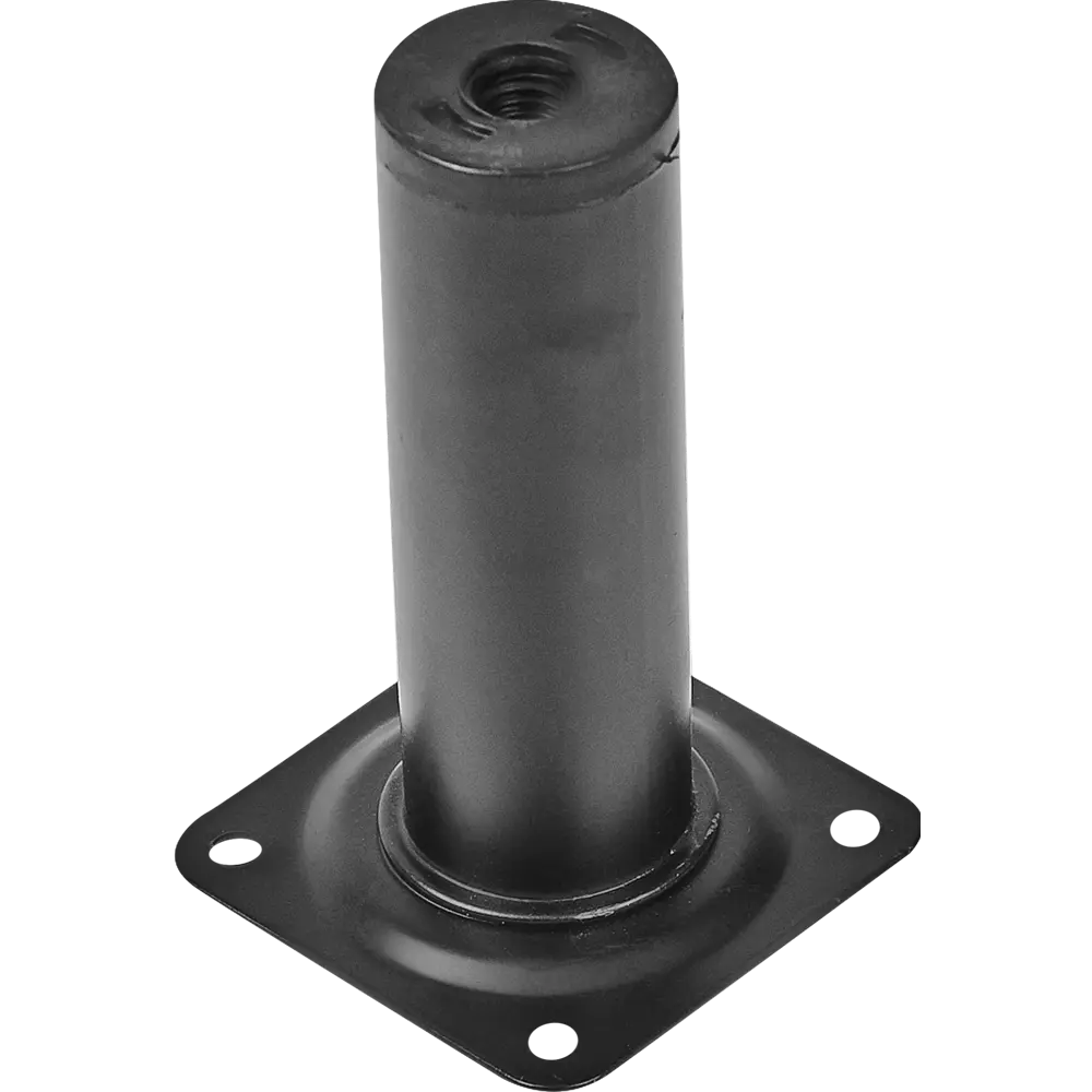 Ножка круглая 100х30 мм сталь  цвет черный Santreyd STLM-2169727 - Вид №1