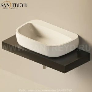 Flaminia FORTY6 Столешница от 100 до 250 см черная F6MN74.9017