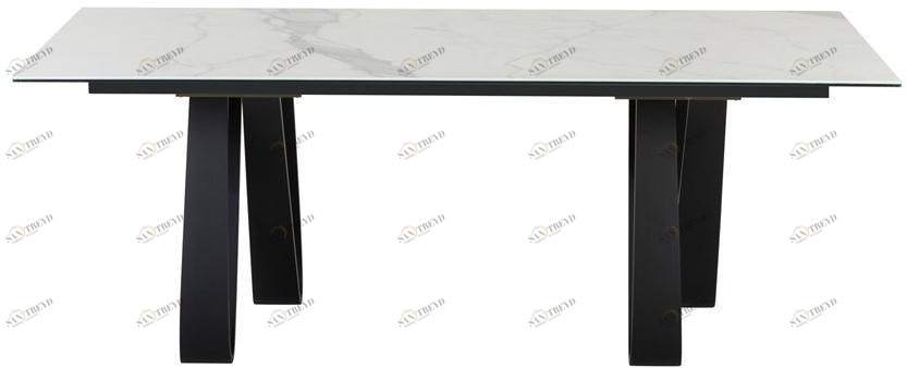 Tonin Casa Стол из керамогранита на ясеневой основе sun-id-1504745