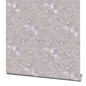 Обои флизелиновые Erismann Elegance серые 1.06 м 3499-6 82136409 STLM-2051296