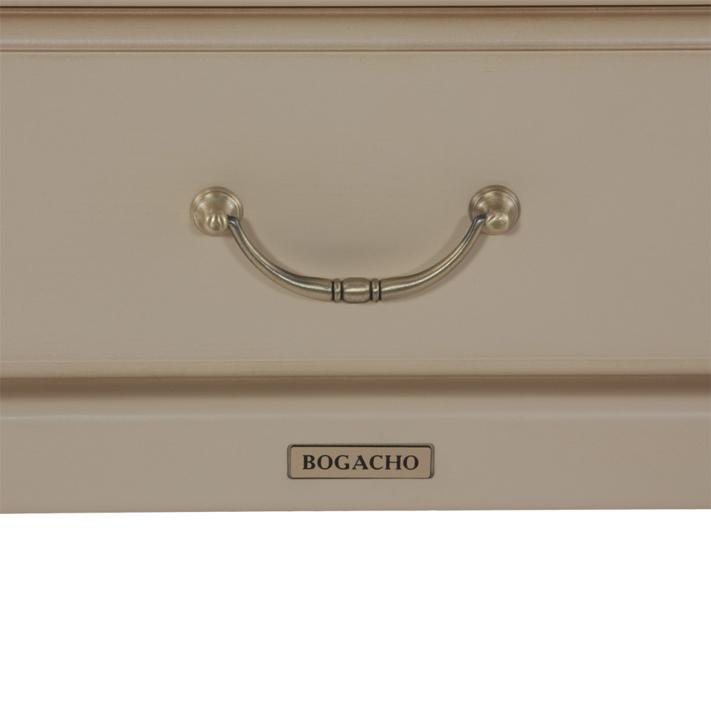 11127 Банкетка Лотос 6 Айвори Ваниль BOGACHO 4627138159231 - Вид №4