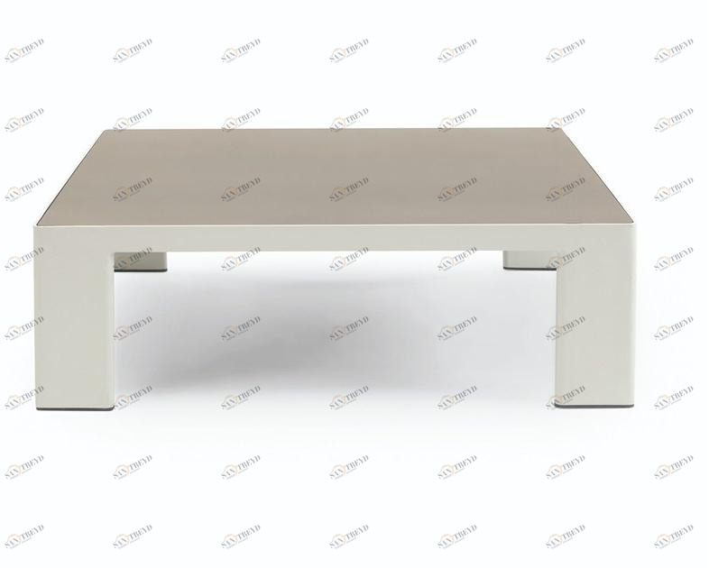 Ethimo Низкий садовый стол из керамического сланца Esedra Estqbawg0