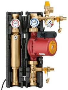 CALEFFI Циркуляционный блок для солнечных систем Caleffi solar®