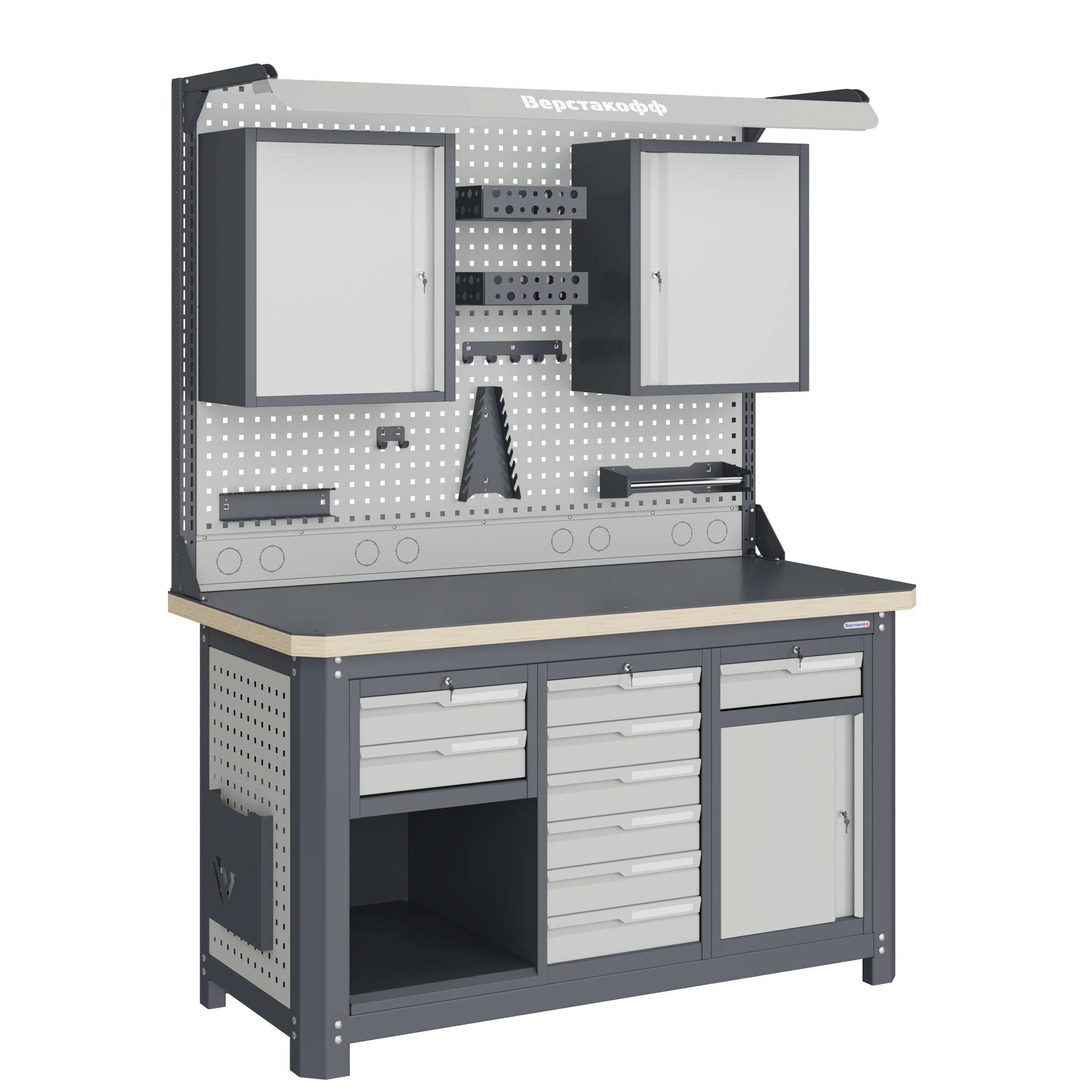 Рабочее место MCN 1552.S268.2-2FR Верстакофф 111393