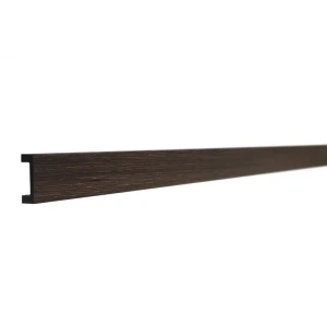 Рейка настенно-потолочная полистирол ударопрочный Decor-Dizayn 618-93 венге 15x40x3000 мм 85473632 STLM-2053895