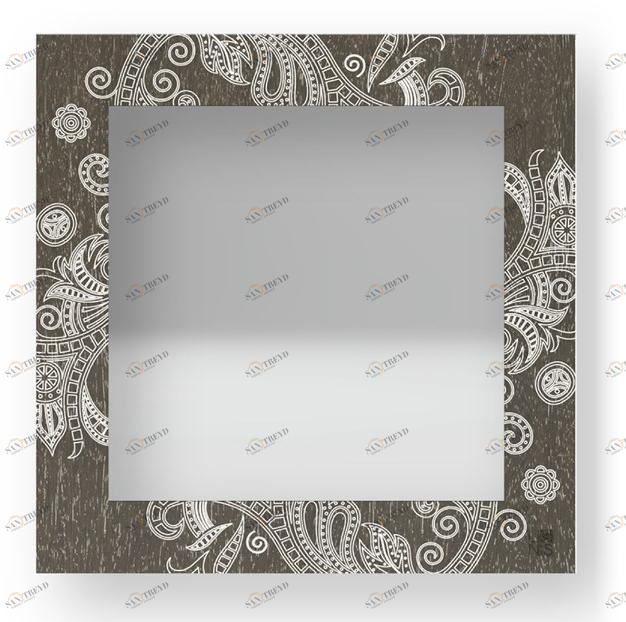 LIGNIS® Квадратное настенное зеркало в раме Dolcevita marrakech 12.044