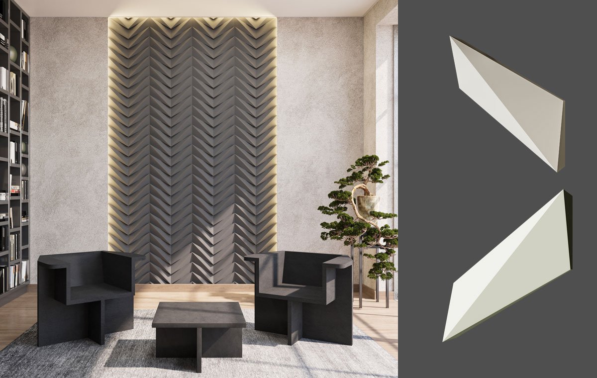 LOVE SPRUCE 3D Панели LAB.Space LOVE SPRUCE-1