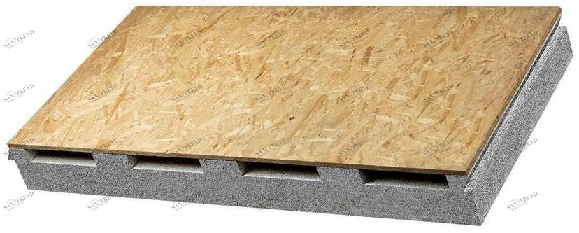 Isolconfort Изоляционная панель EPS neopor для вентилируемой кровли с osb sun-id-1420071