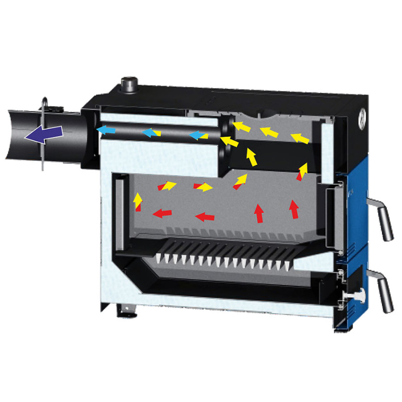Твердотопливный котел ZOTA Master 20 MASTER20 - Вид №2