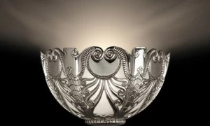 Tisserant Бра непрямого света из бронзы