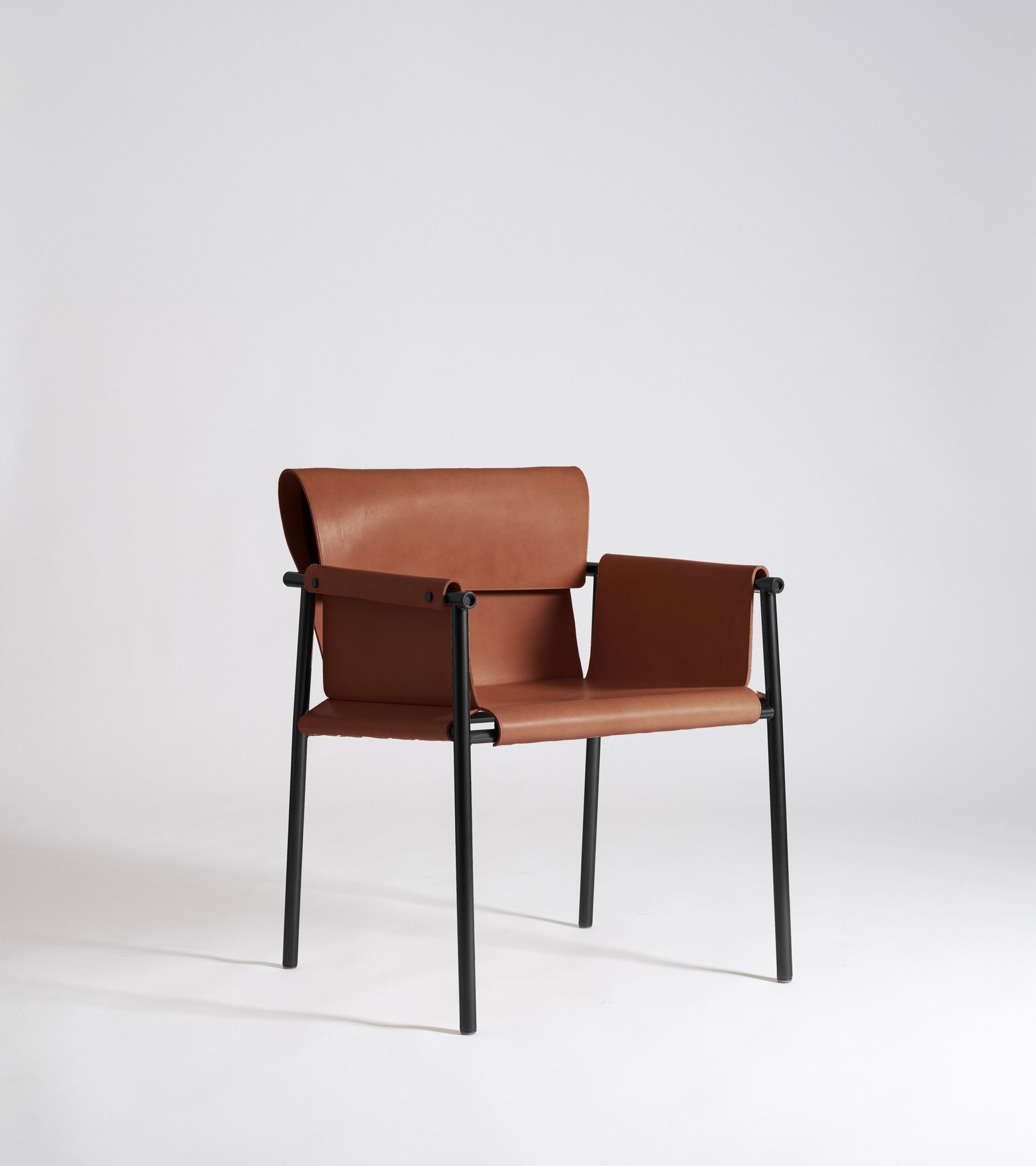 Кожаный стул с подлокотниками Patrick Jouin Edition OLO ARCH-00101695 - Вид №10