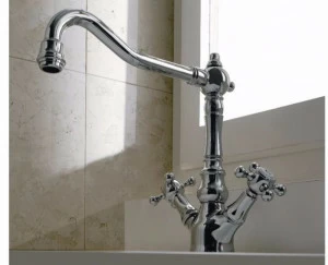 ZAZZERI Смеситель для кухни на одно отверстие с поворотным изливом Kent