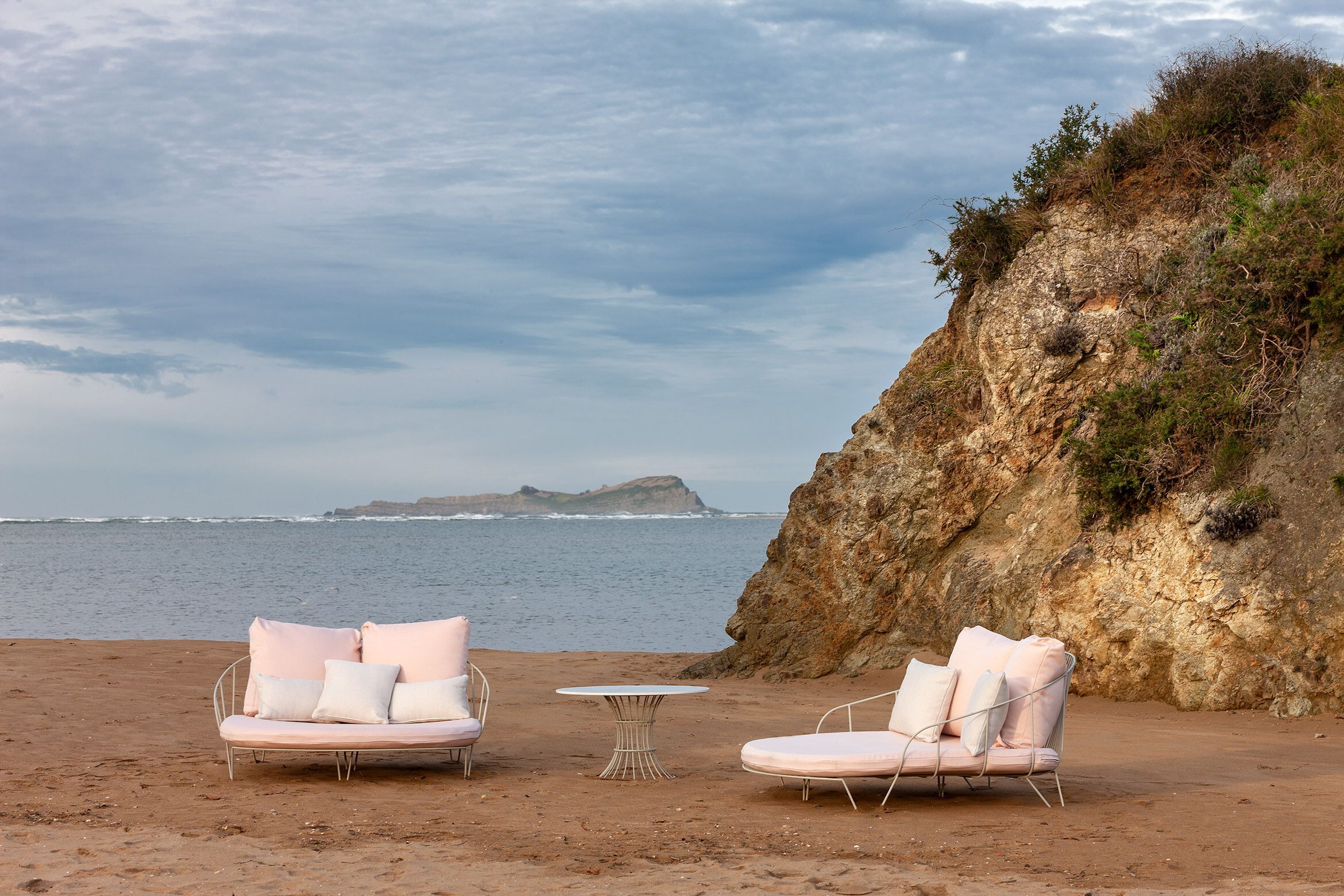 Стальная рама ткань сад кровать iSimar оливковое дерево ARCH-00057276 - Вид №3