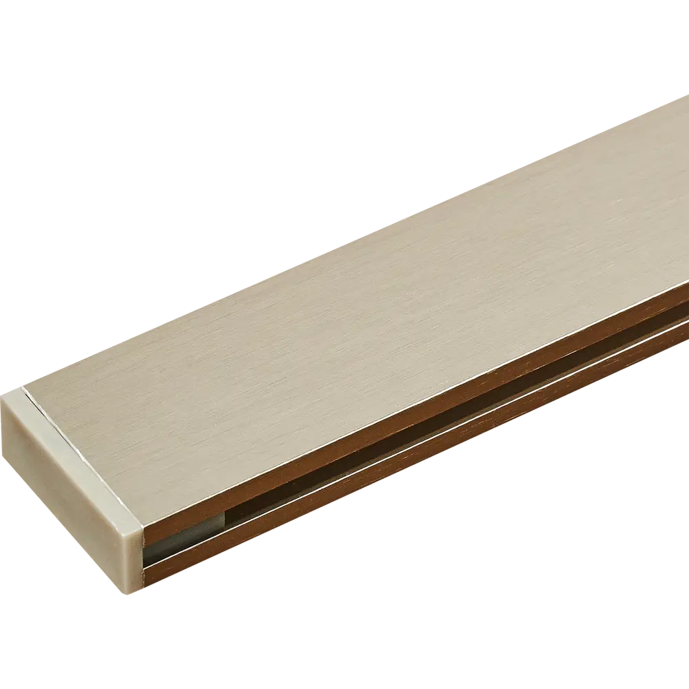 Профиль для карниза Хайтек 160 см алюминий цвет сатин ARTTEX STLM-2184345