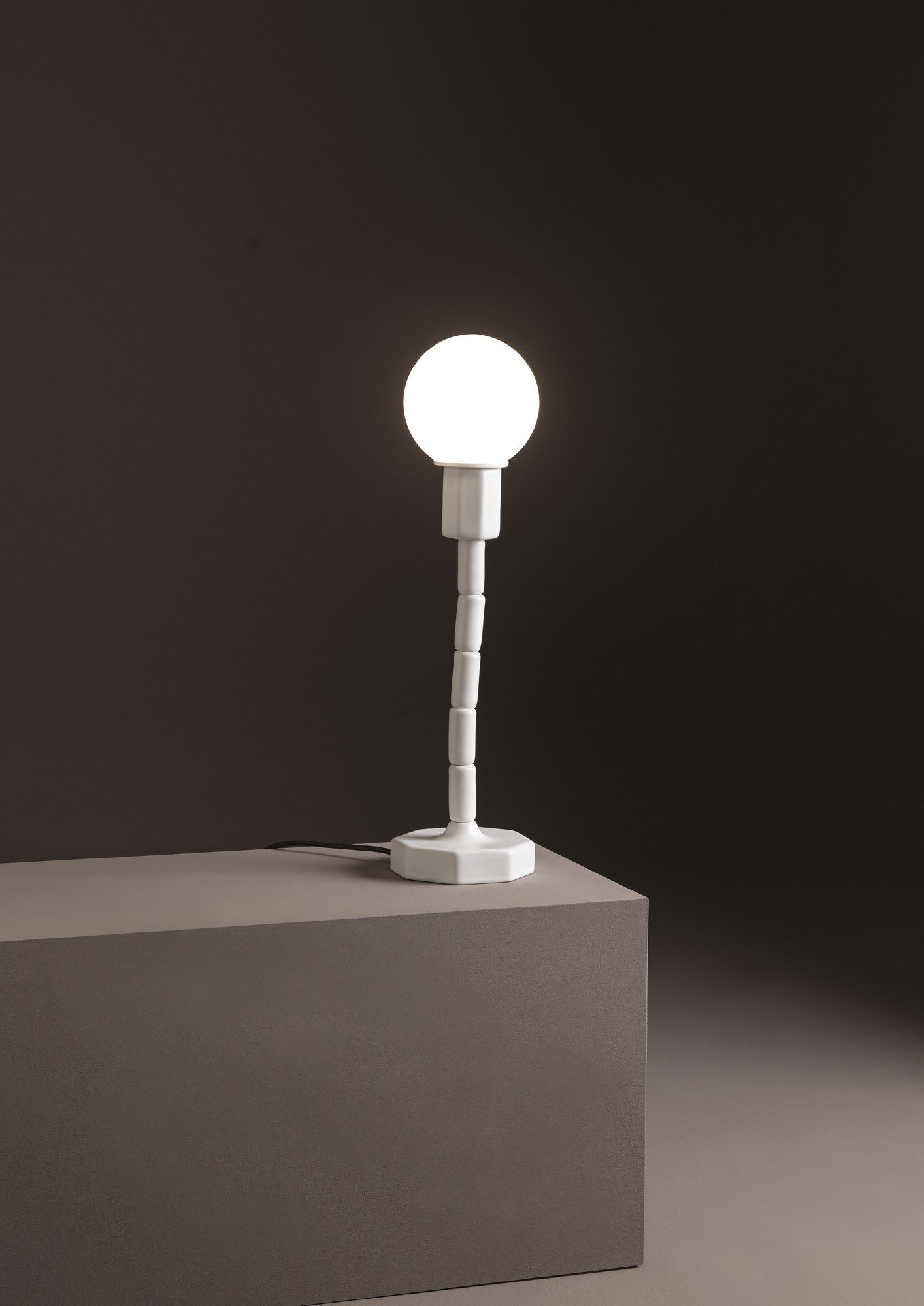 Керамическая светодиодная настольная лампа Ceramica Flaminia макияж ARCH-00140860 - Вид №17