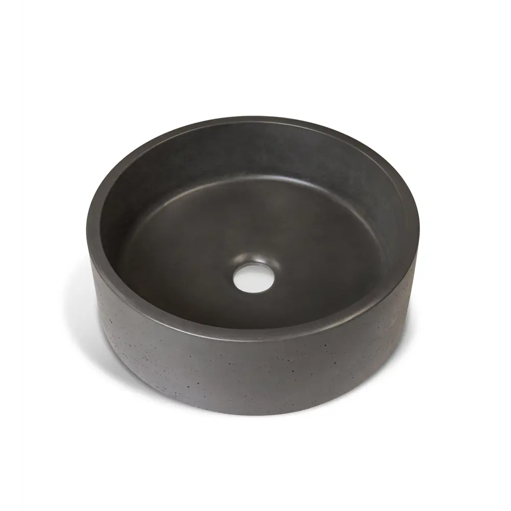Раковина Round накладная 36x36 см цвет графит матовый Santreyd STLM-2123120