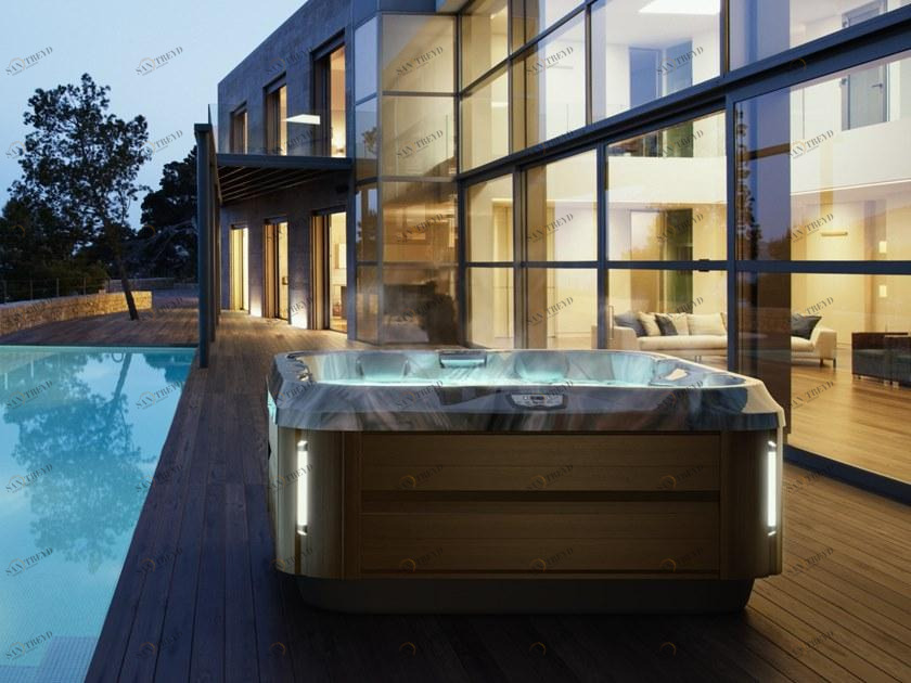 Jacuzzi® Наземный мини-бассейн с гидромассажем J-300™ sun-id-1381841