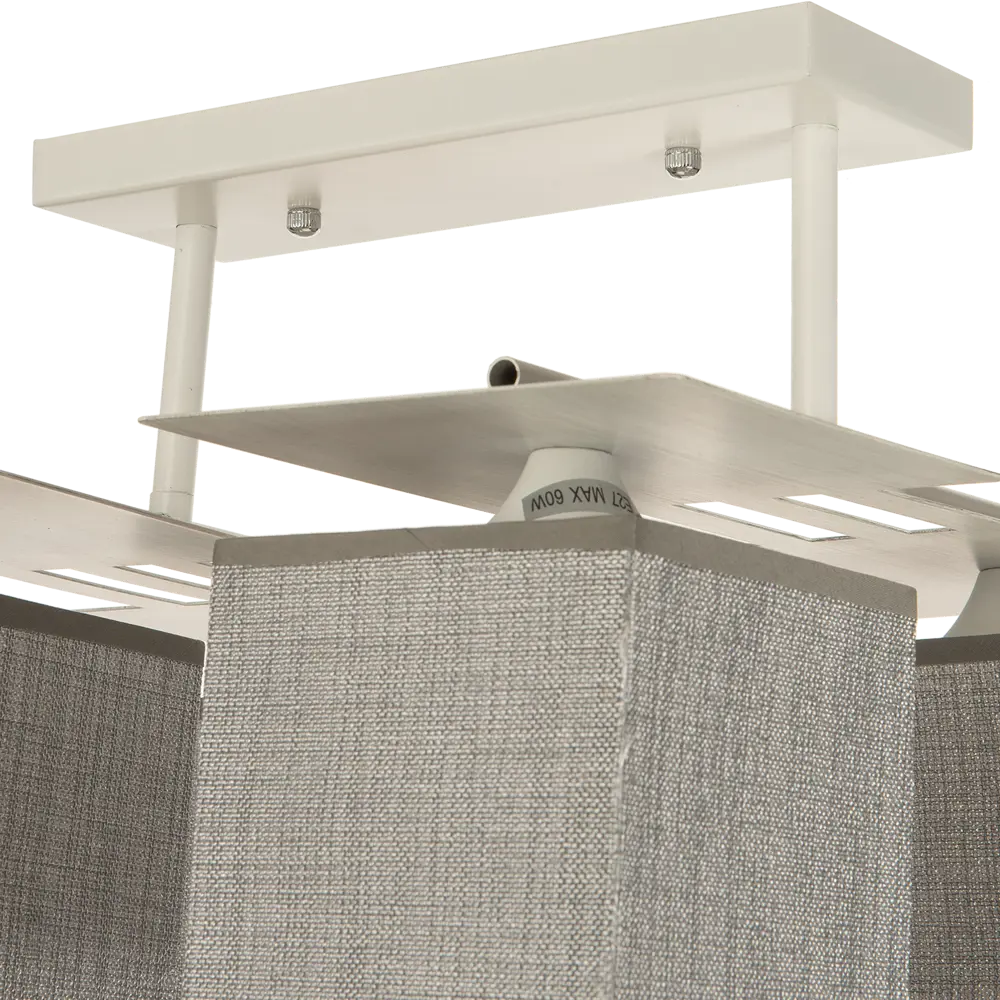 Потолочная люстра Escada Grey с тканевыми плафонами, 4 лампы 89195517 STLM-0079718 - Вид №5