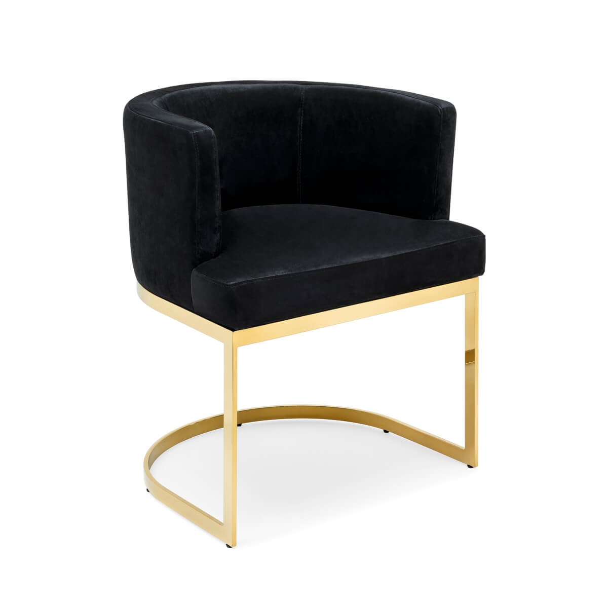 700427-93 ABHIKA СТУЛ PIMPI BLACK/GOLD  - Вид №3