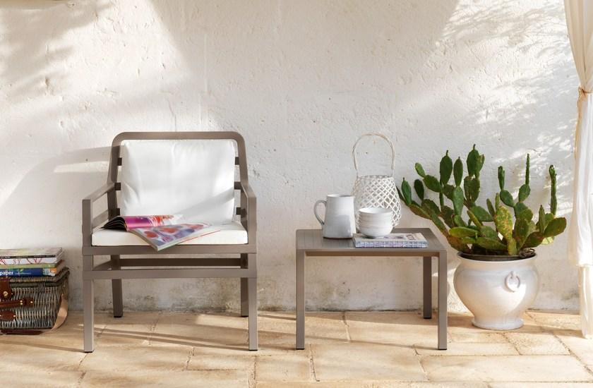 Nardi Квадратный садовый столик из полипропилена Aria sun-id-1425839 - Вид №3