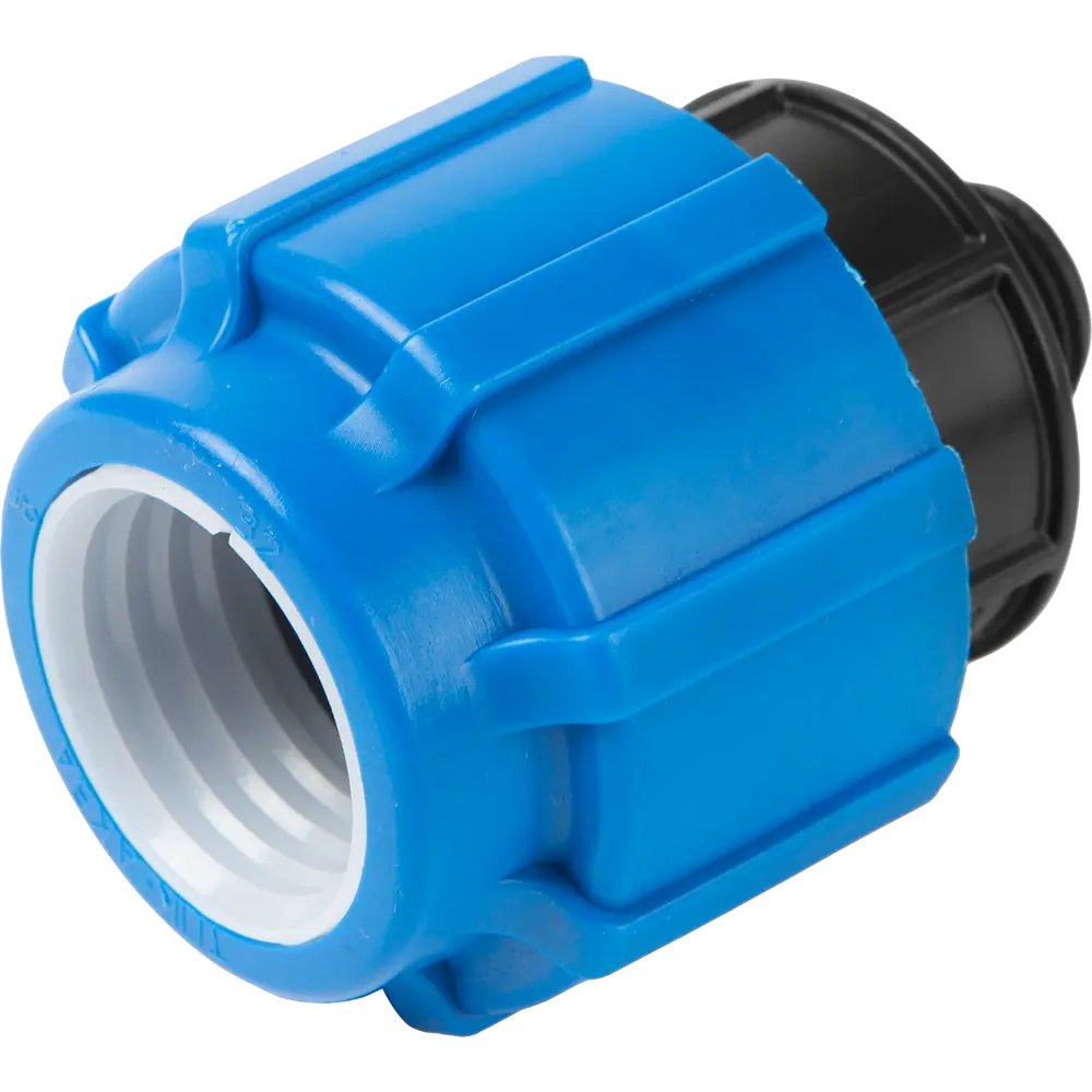 Муфта комбинированная Политэк 32x1/2" для соединения стальных и ПНД труб 82382562 STLM-0026019
