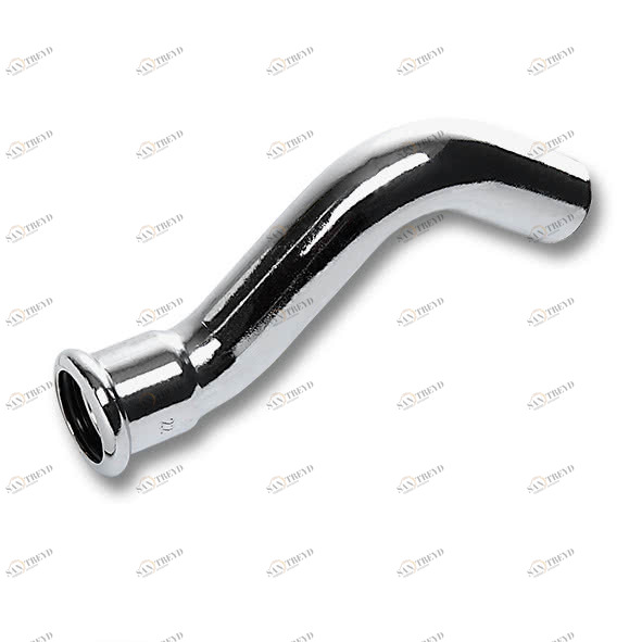 11608618 SANHA 16086 пресс-фитинг, медь, обвод ВПр-НПр, хром. 18 мм 