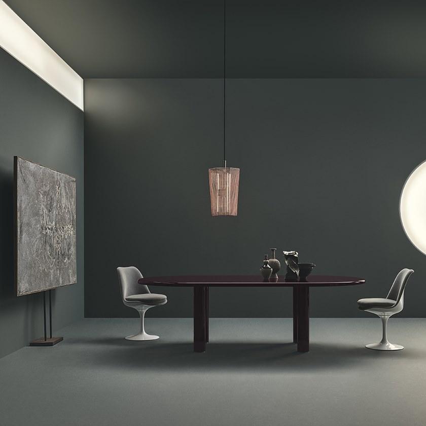 KNOLL Овальный стол из эмалированной стали Smalto sun-id-1465364 - Вид №2