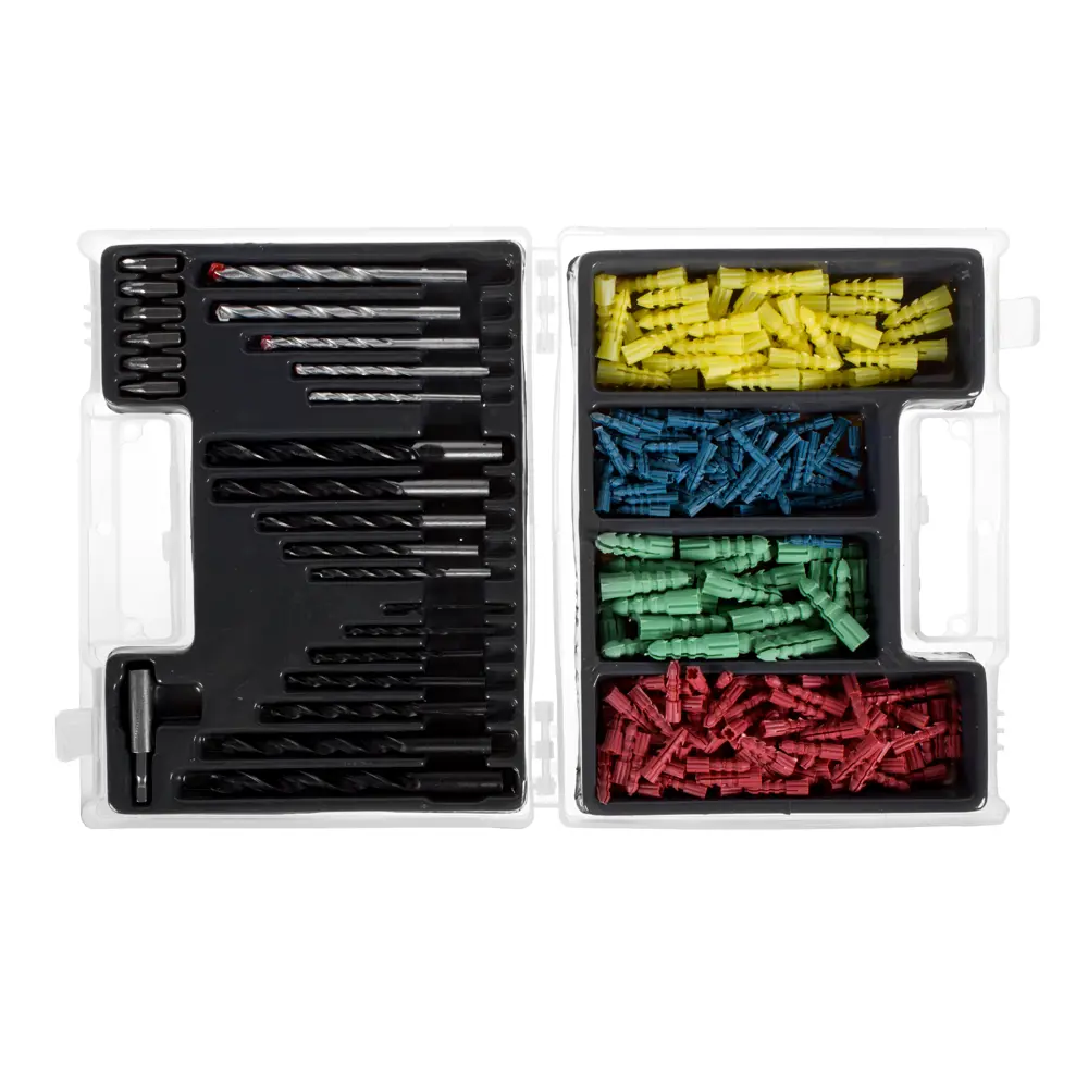 Набор оснастки 24 шт., в комплекте 400 дюбелей Santreyd STLM-2198989 - Вид №1