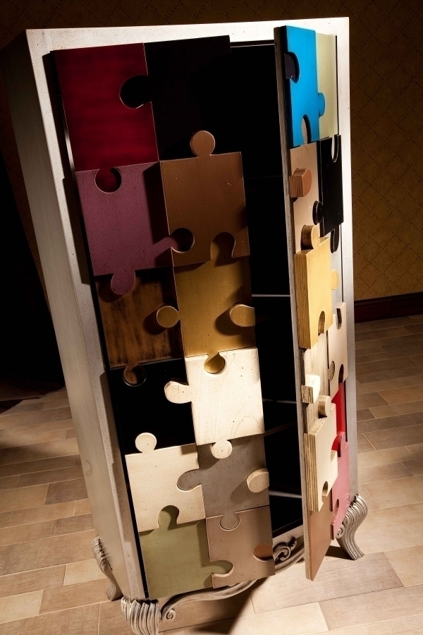 009335 Шкаф Lola Glamour Puzzle Santreyd